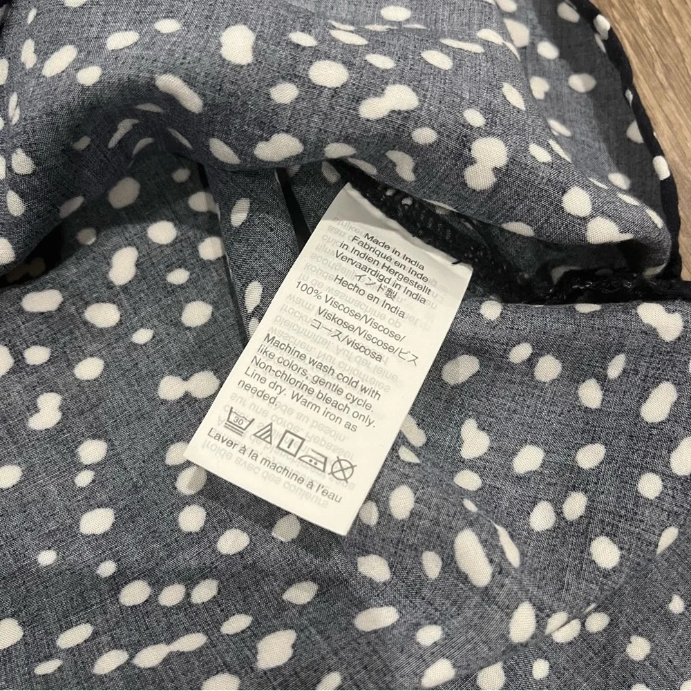 J. Crew Polka Dot Blouse Size S